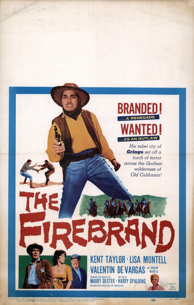The Firebrand (1962) постер