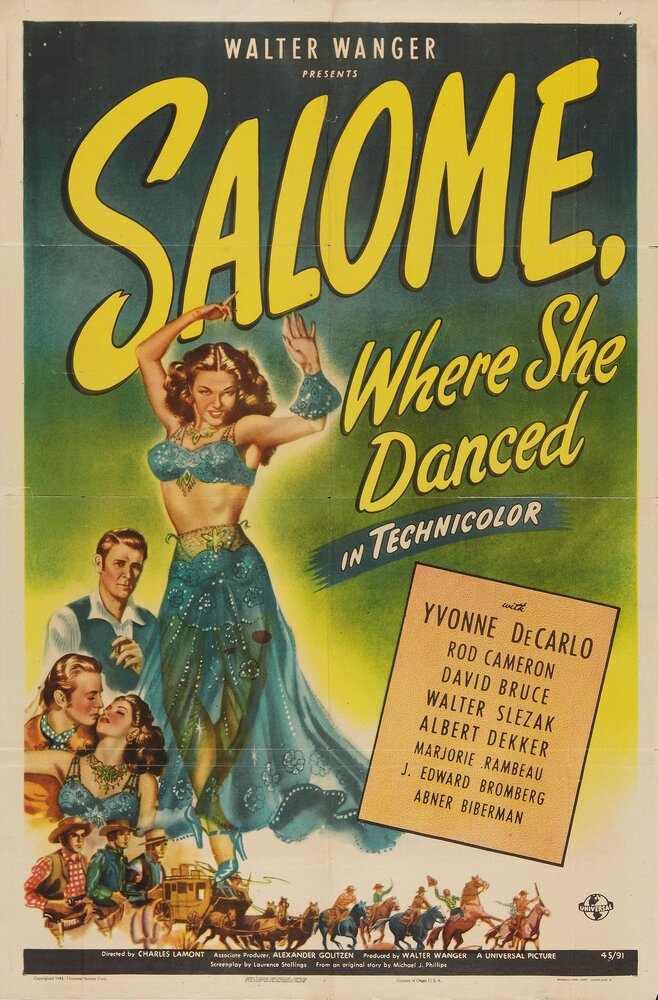 Саломея, которую она танцевала (1945) постер
