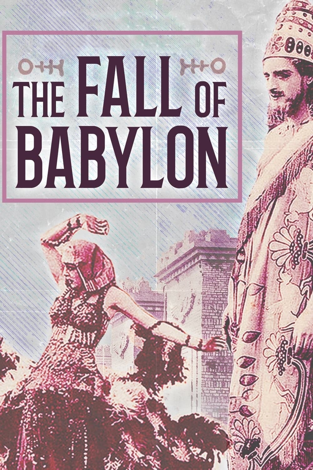 Падение Вавилона (1919) постер