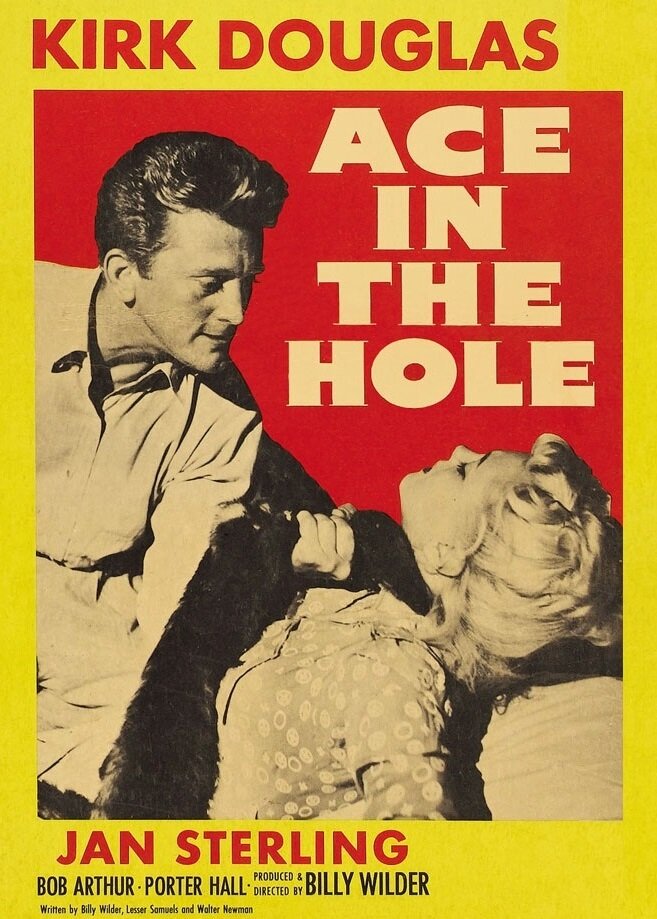 Туз в рукаве (1951) постер