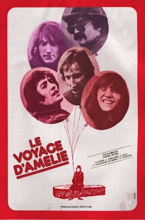 Le voyage d'Amélie (1974) постер