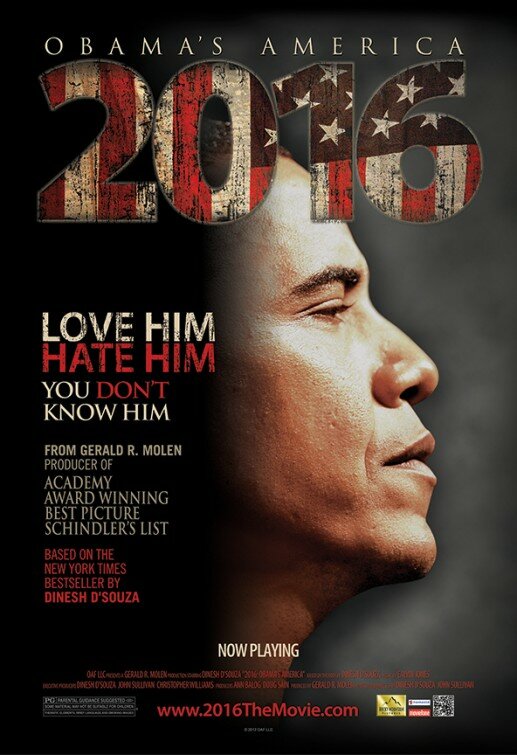 2016: Америка Обамы (2012) постер