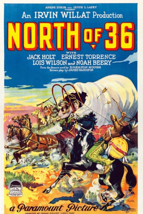North of 36 (1924) постер