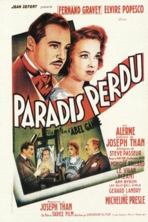 Потерянный рай (1940) постер