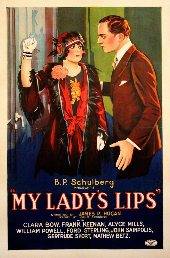 Губы моей леди (1925) постер