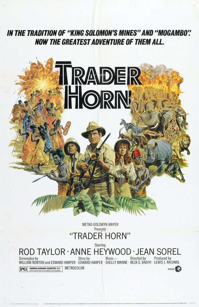 Trader Horn (1973) постер