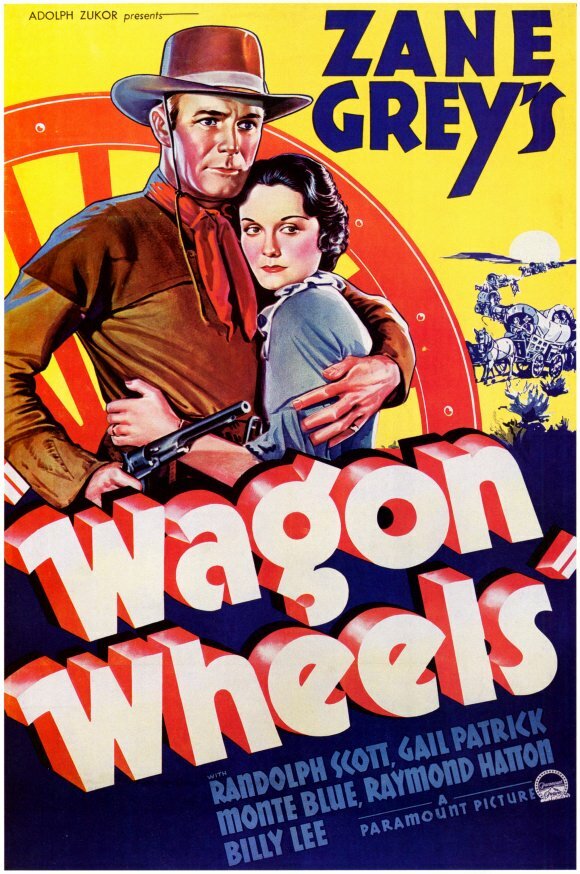 Колеса фургонов (1934) постер