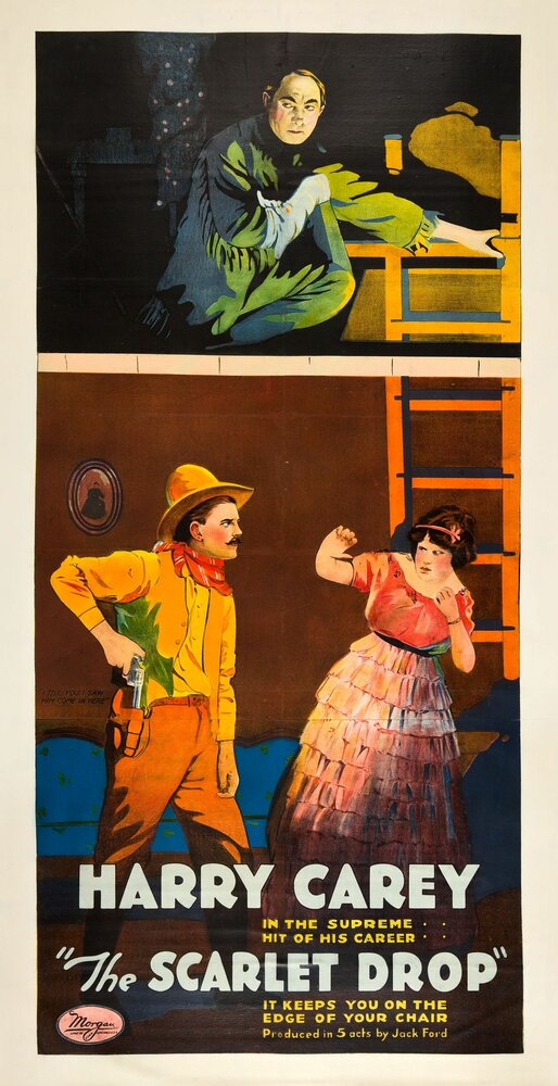 The Scarlet Drop (1918) постер