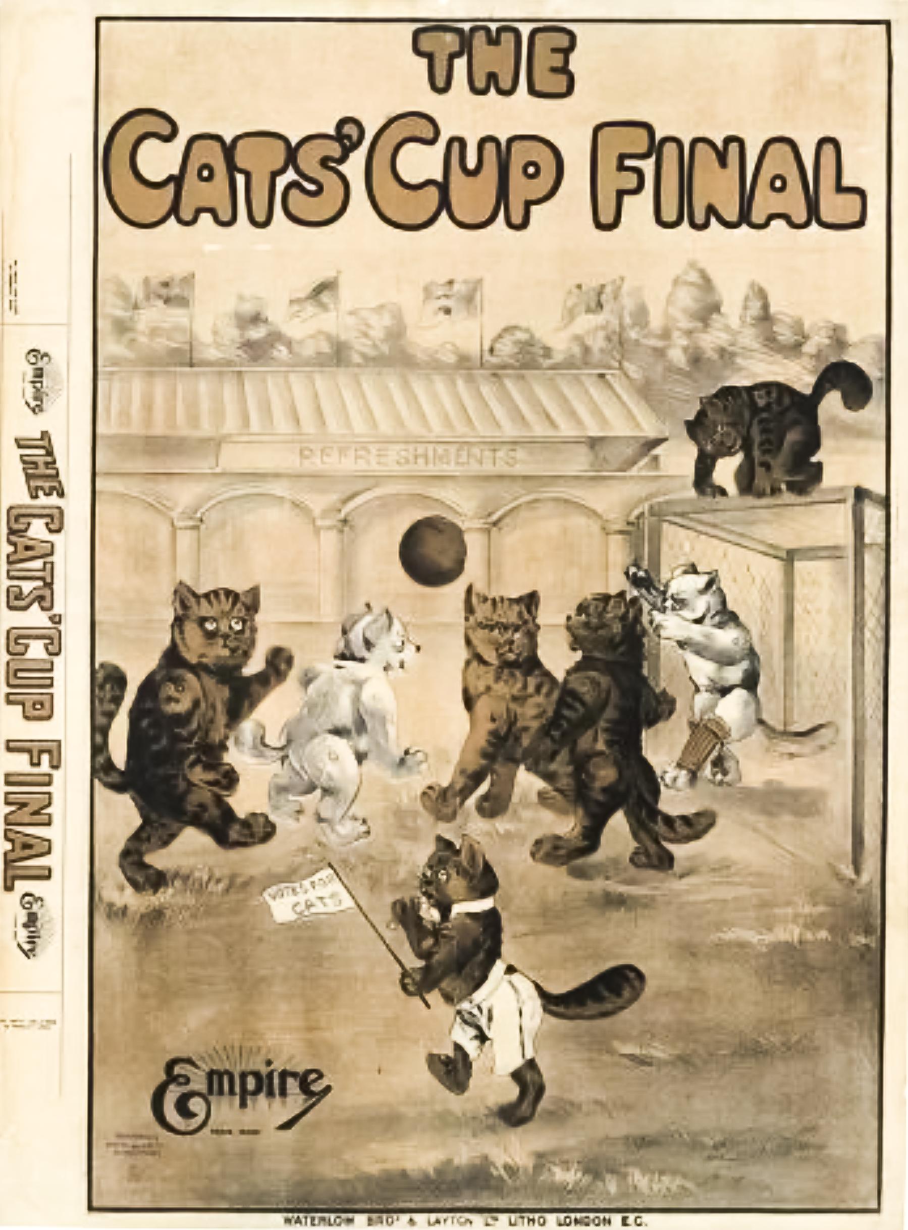 Кошачий финал Кубка (1912) постер