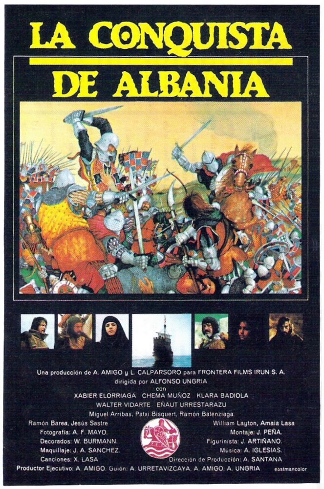 Завоевание Албании (1984) постер