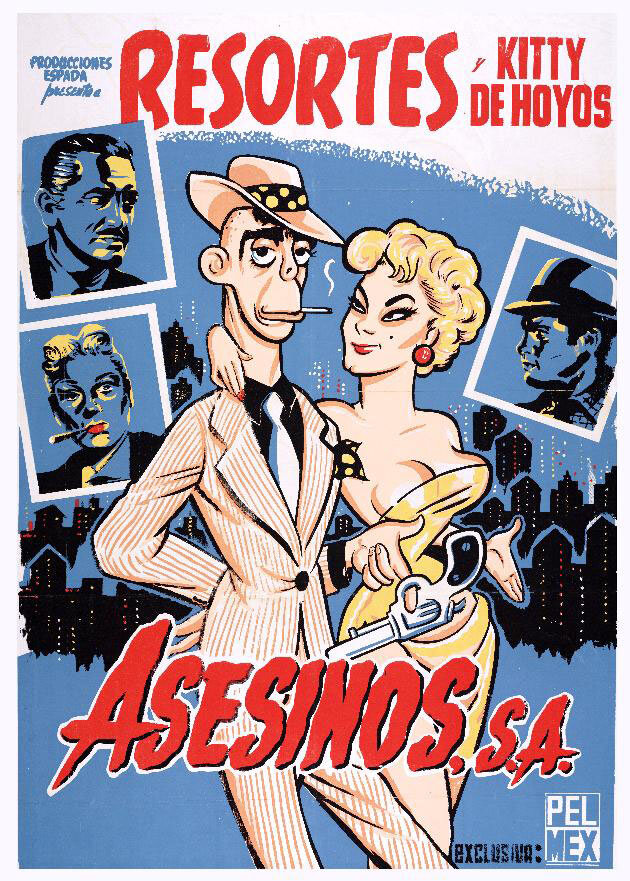 Asesinos, S.A. (1957) постер
