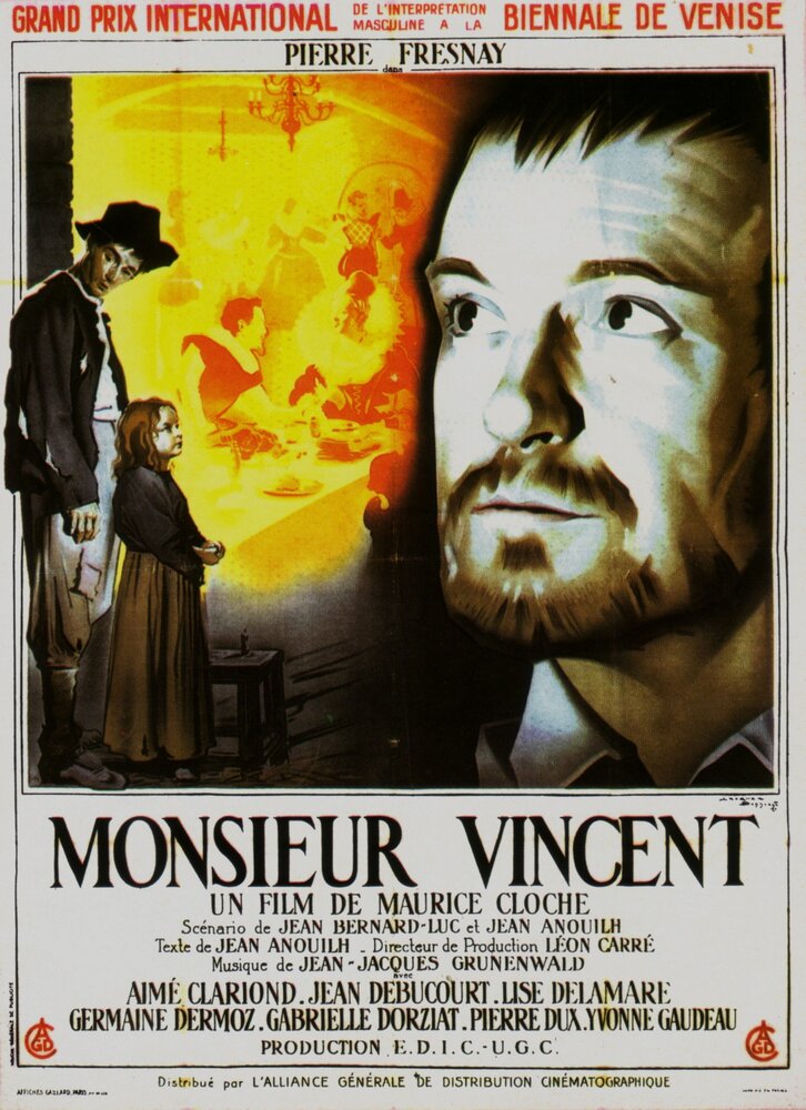 Месье Венсан (1947) постер
