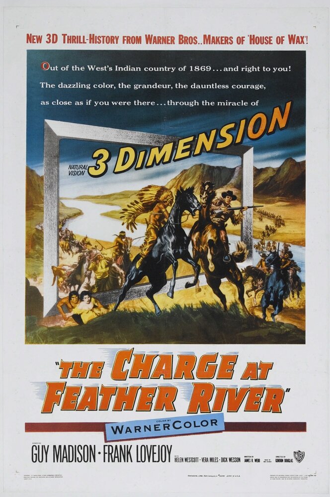 The Charge at Feather River (1953) постер