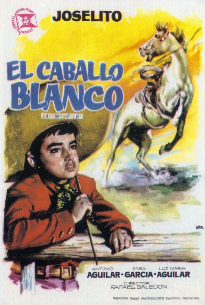 Белая лошадь (1962) постер
