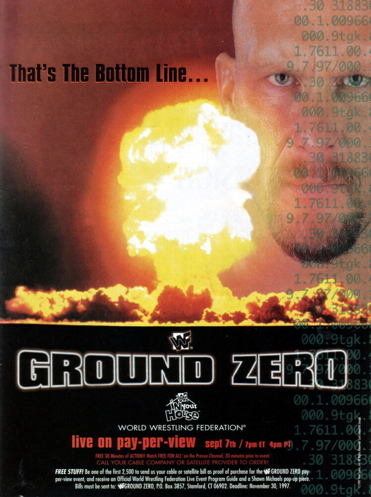 WWF В твоем доме 17: Граунд Зеро (1997) постер