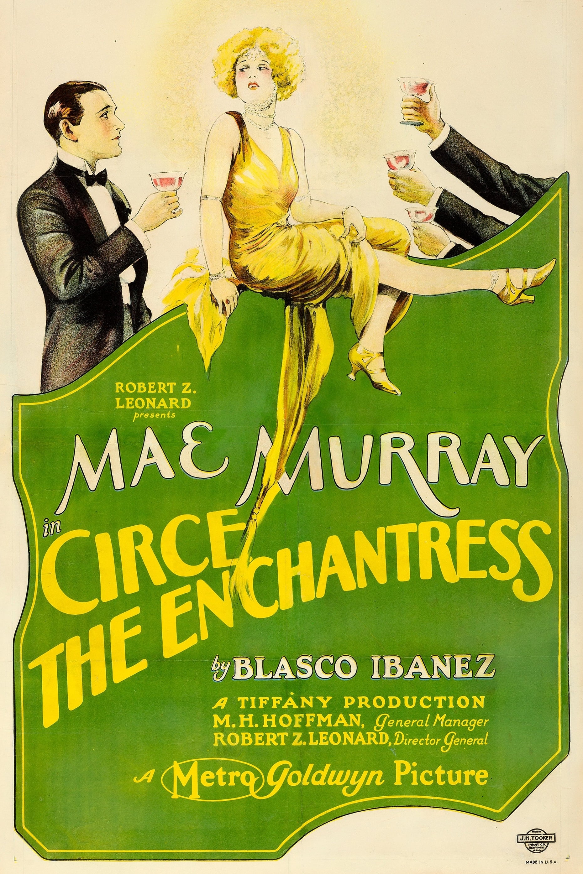 Circe the Enchantress (1924) постер