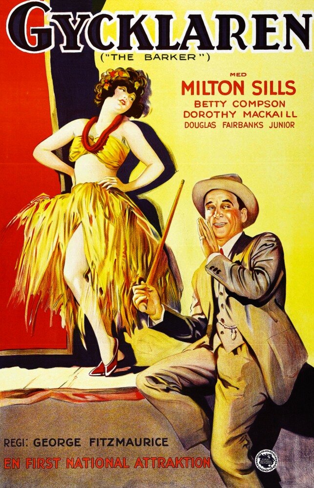 Зазывала (1928) постер