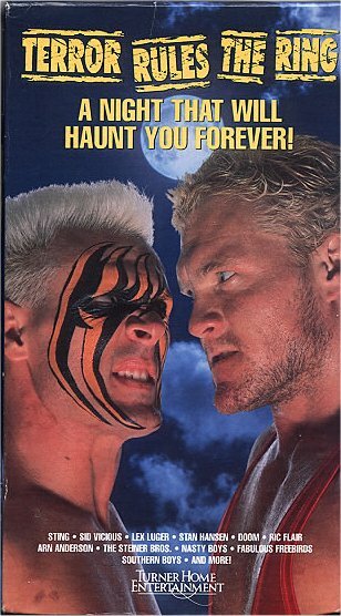 NWA Разрушение на Хэллоуин (1990) постер