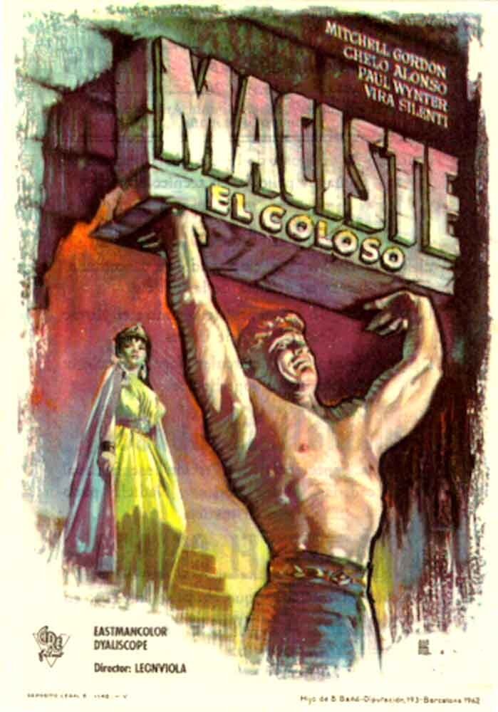 Мацист на земле циклопов (1961) постер