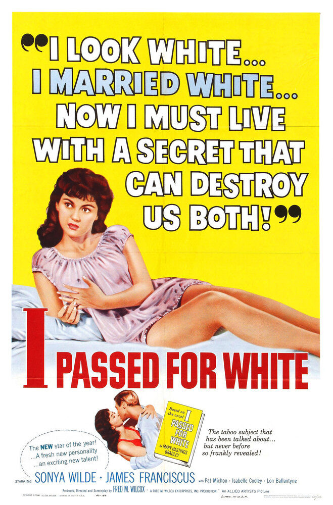 Меня принимали за белую (1960) постер