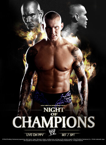 WWE Ночь чемпионов (2011) постер