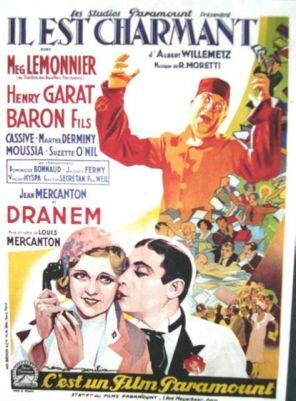 Il est charmant (1932) постер