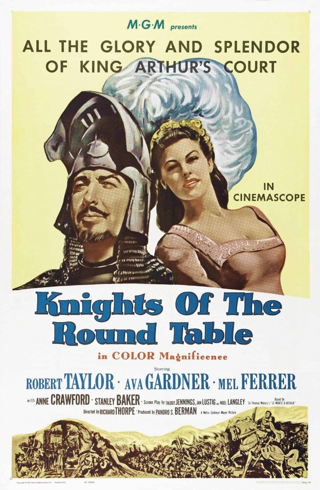 Рыцари круглого стола (1953) постер