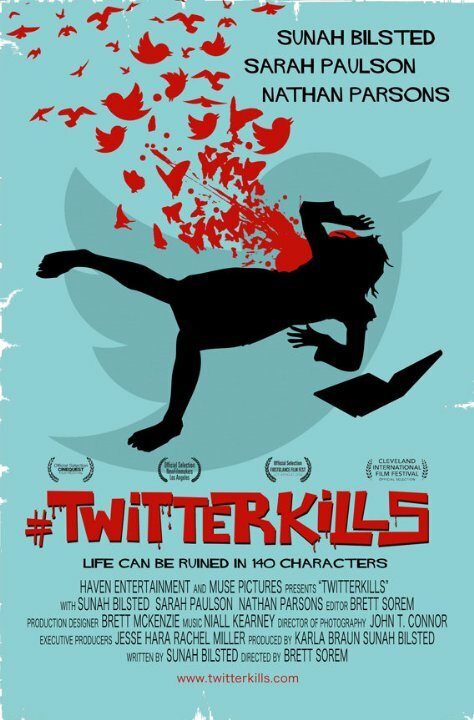 Твиттер убивает (2014) постер