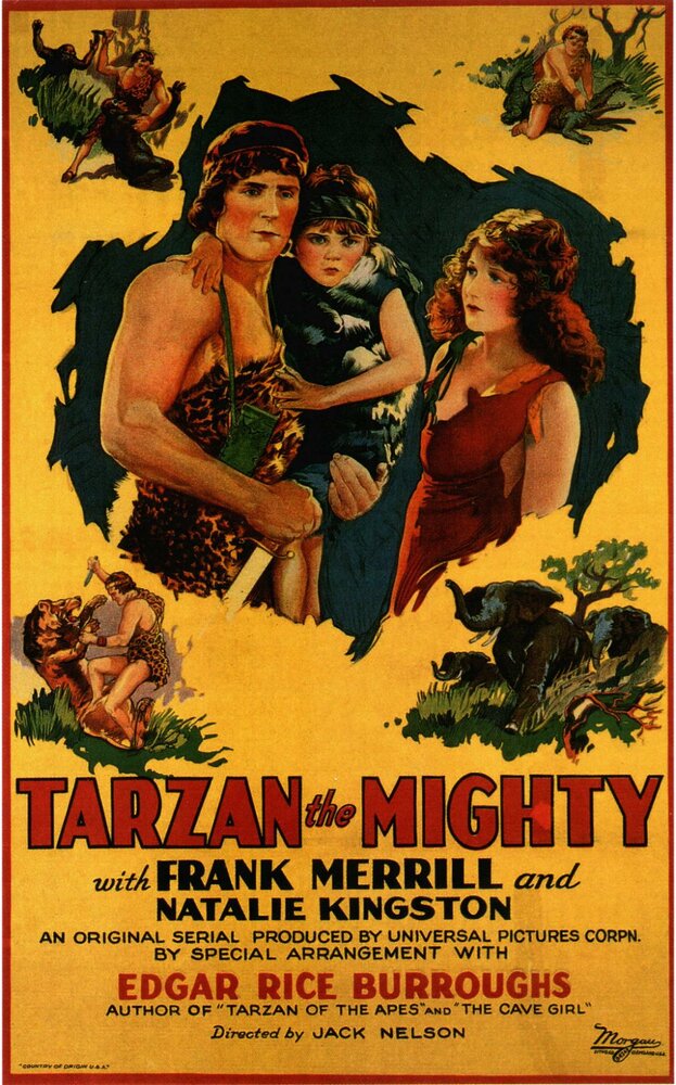 Тарзан могущий (1928) постер