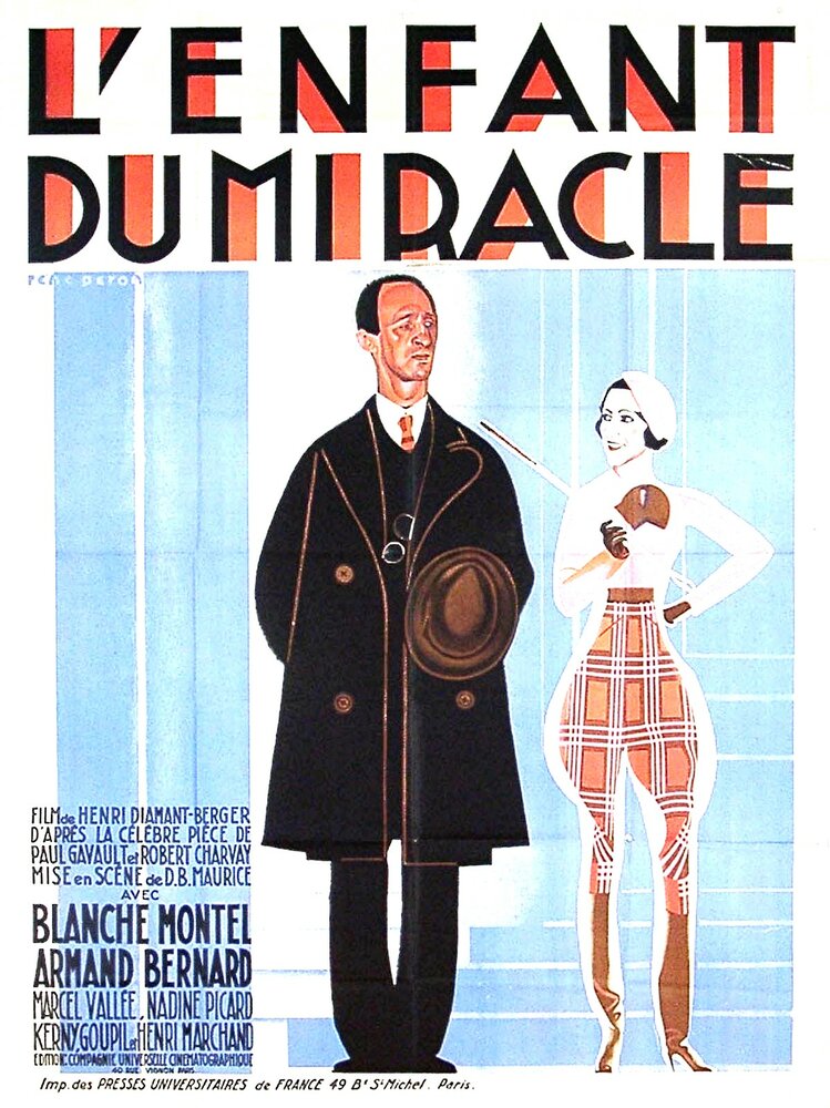 L'enfant du miracle (1932) постер