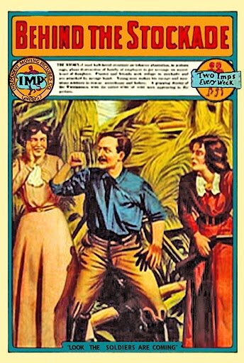 Behind the Stockade (1911) постер