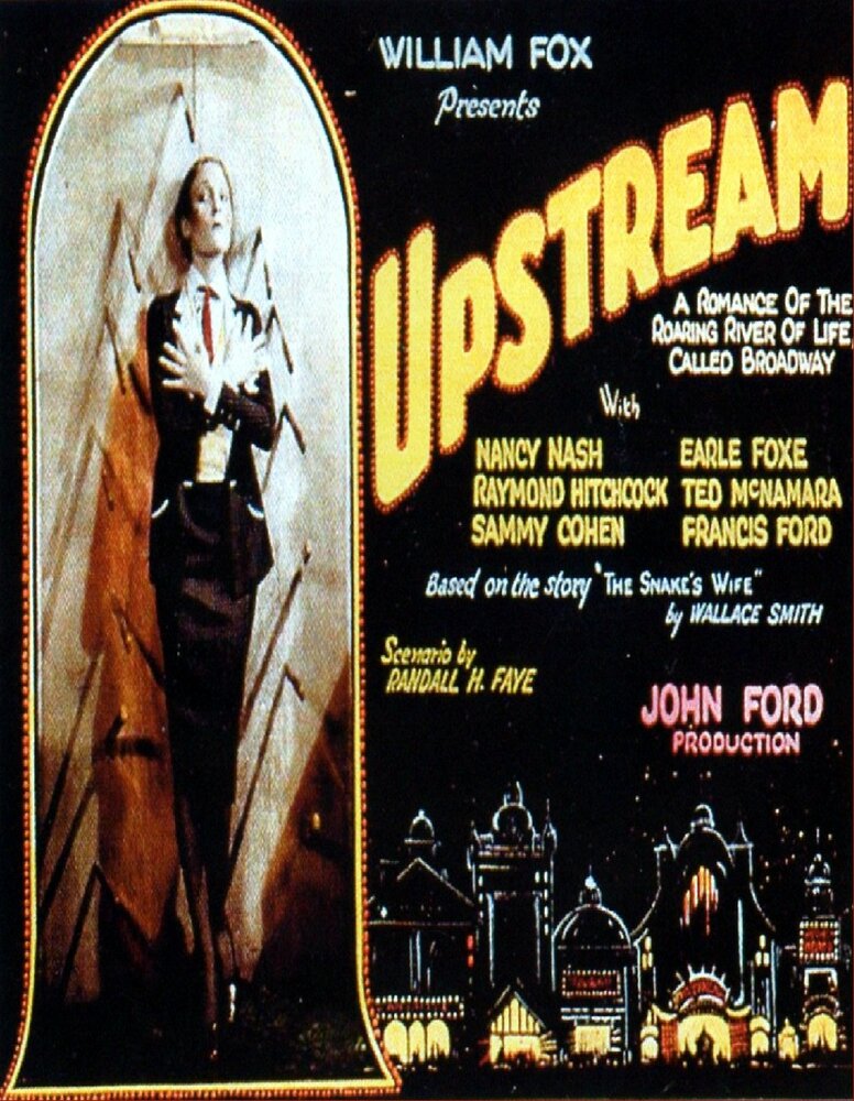 Вверх по течению (1927) постер