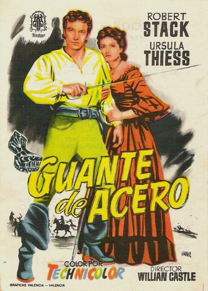 The Iron Glove (1954) постер