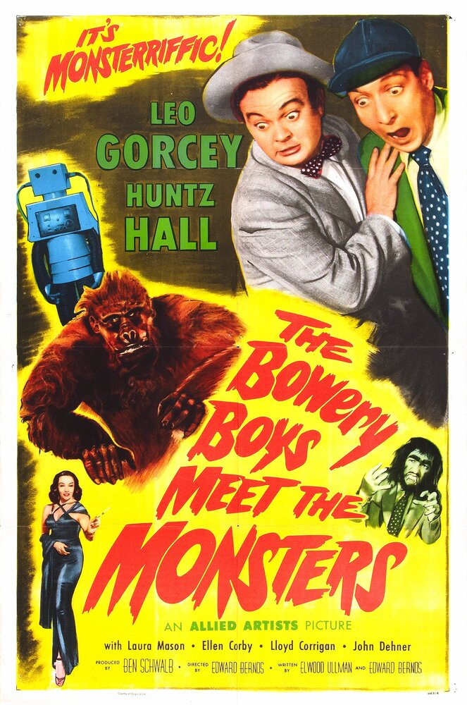 The Bowery Boys Meet the Monsters (1954) постер