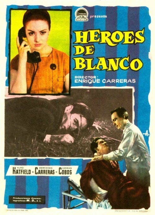 Héroes de blanco (1962) постер