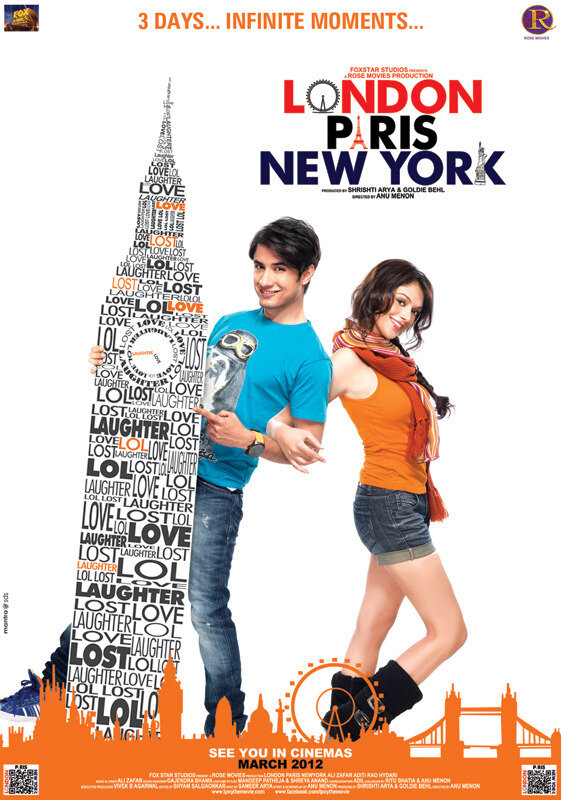 Лондон, Париж, Нью-Йорк (2012) постер