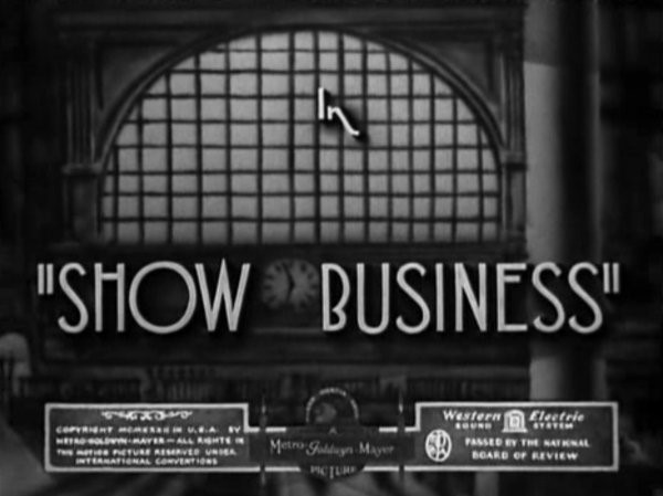 Show Business (1932) постер