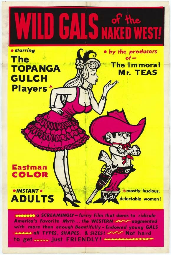 Дикие и голые (1962) постер