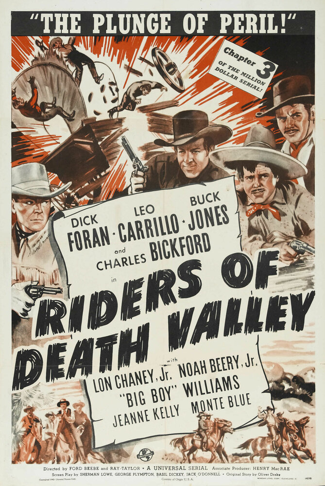 Всадники Долины смерти (1941) постер