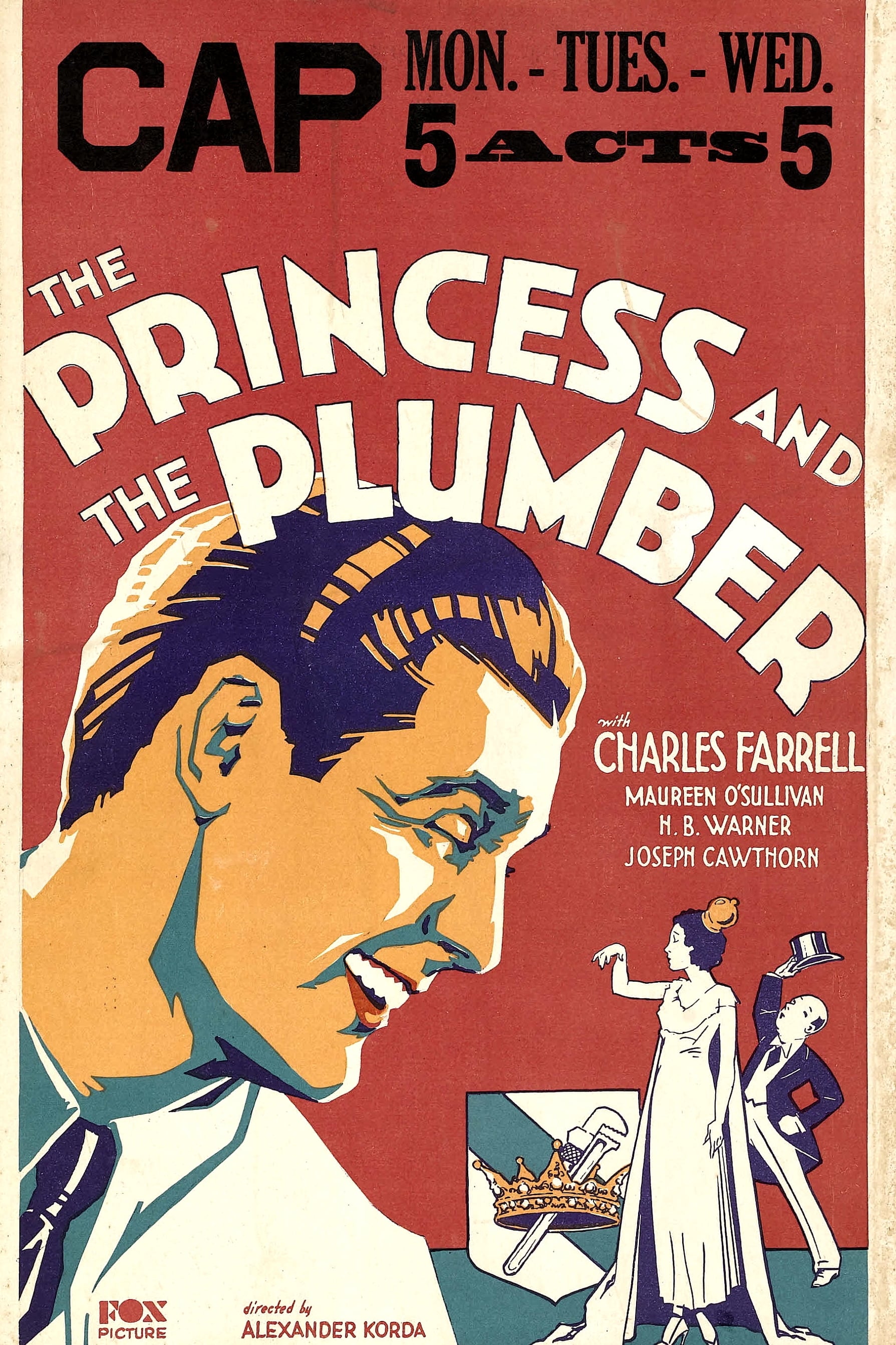 The Princess and the Plumber (1930) постер