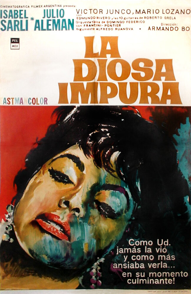 La diosa impura (1963) постер