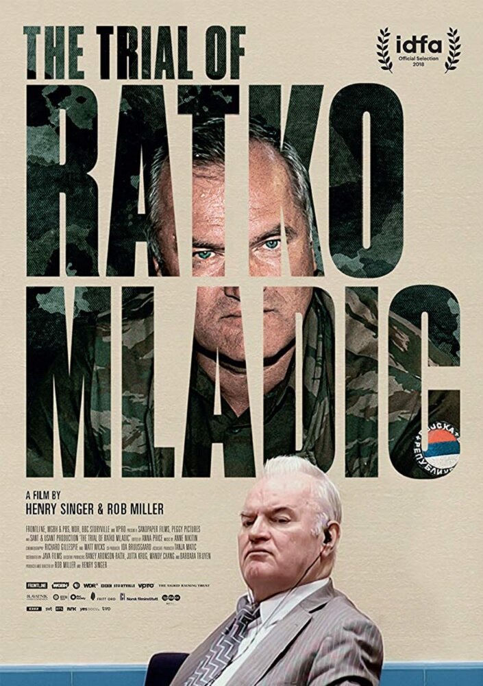 Суд над Ратко Младичем (2018) постер