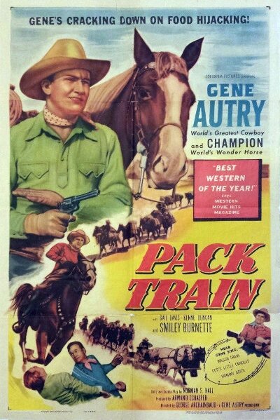 Pack Train (1953) постер