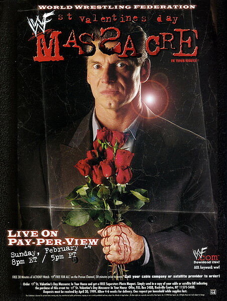 WWF Резня на День святого Валентина (1999) постер