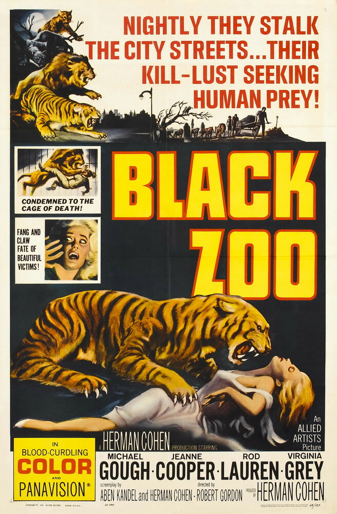 Проклятый зоопарк (1963) постер