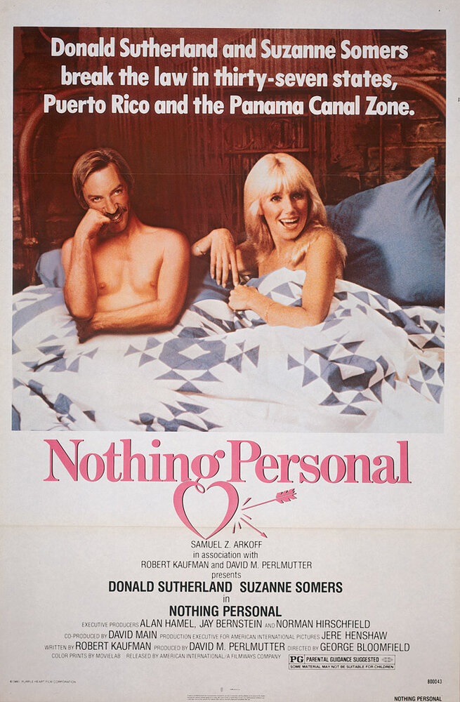 Ничего личного (1980) постер