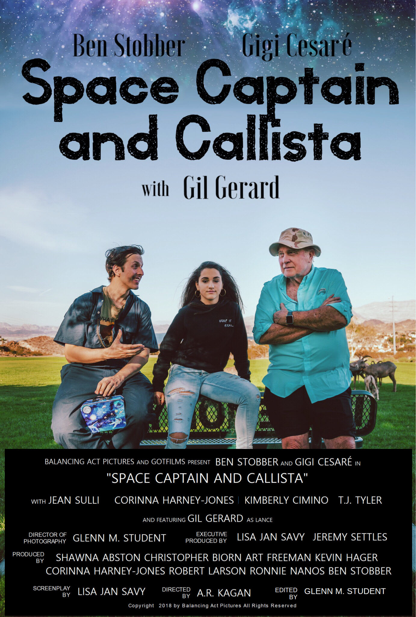Space Captain and Callista постер