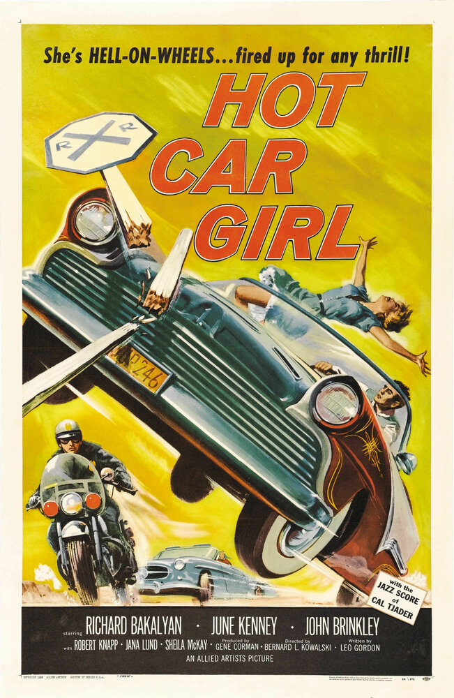 Hot Car Girl (1958) постер