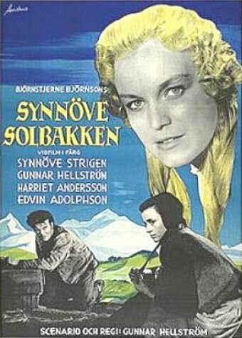Synnöve Solbakken (1957) постер
