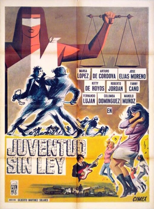 Juventud sin ley (1966) постер